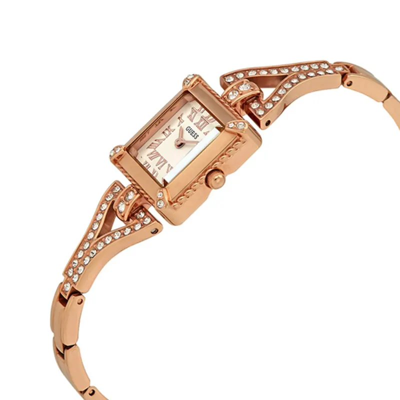 Guess Angelic Rose Gold Dial Ladies Fashion Watch- W0137L3